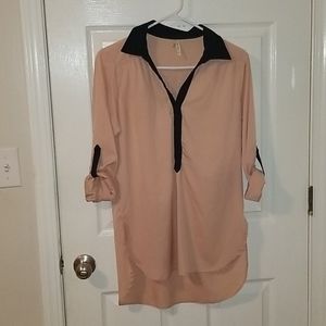 Silk dress shirt
